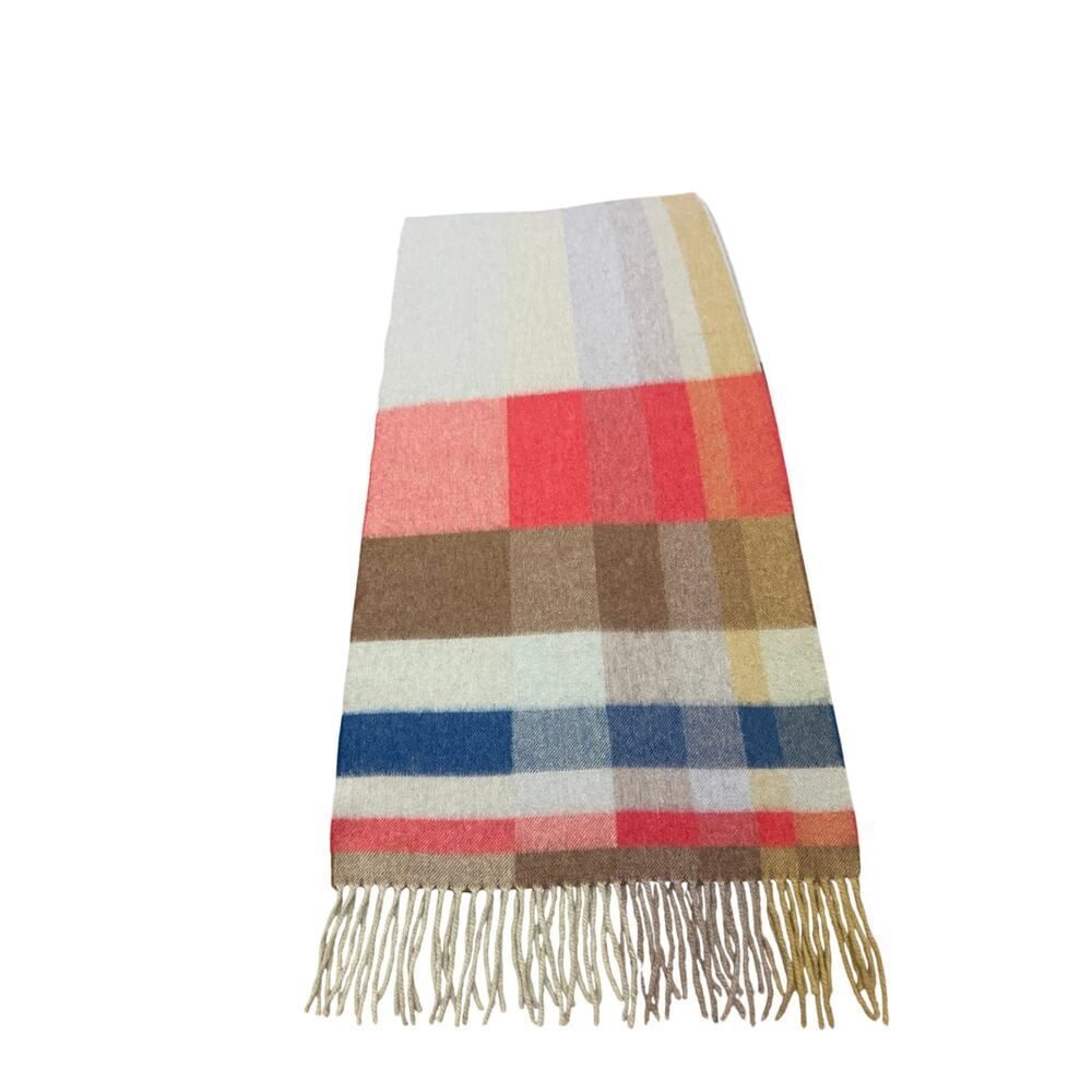 BEGG & Co. Scotland Plaid Lambswool and Angora Scarf - Picture 5 of 5